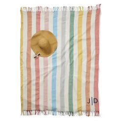 Colorful Stripe Waterproof Picnic Blanket | 1 -Grocery Store colorful stripe waterproof picnic blanket 1 c