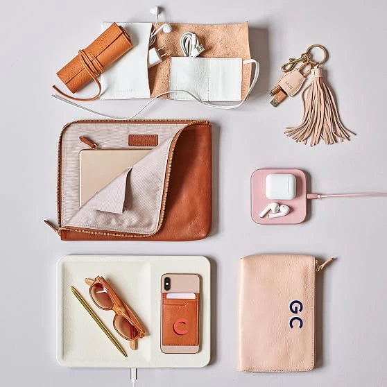 Commute Zipper Pouch, Foil Debossed | 4 8 Commute Zipper Pouch, Foil Debossed | 4 - Image 6