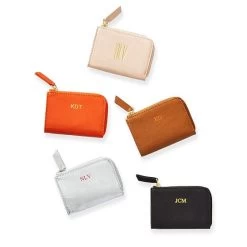 Commute Leather Card Case, Foil Debossed | 3 19 Commute Leather Card Case, Foil Debossed | 3 -Grocery Store commute leather card case foil debossed c 2