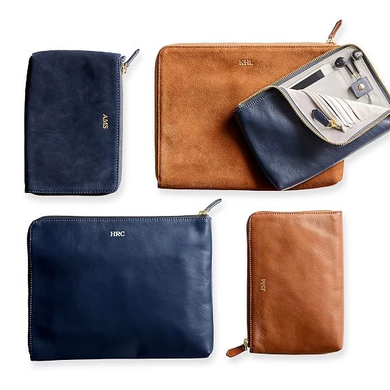 Commute Zipper Pouch, Foil Debossed | 4 7 Commute Zipper Pouch, Foil Debossed | 4 - Image 5