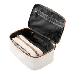 Concourse Vegan Leather 2-in-1 Cosmetics Case | 1 -Grocery Store concourse vegan leather 2 in 1 cosmetics case 1 c