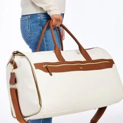 Concourse Vegan Leather 2-In-1 Garment Bag | 1 -Grocery Store concourse vegan leather 2 in 1 garment bag 1 c