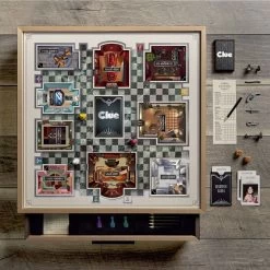 Deluxe Wood Clue Game Set | 1