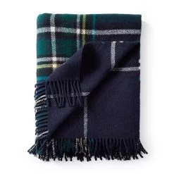 Double Sided Italian Plaid Throw Blanket | 3 -Grocery Store double sided italian plaid throw blanket 1 c