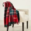 Double Sided Italian Plaid Throw Blanket | 3 -Grocery Store double sided italian plaid throw blanket c