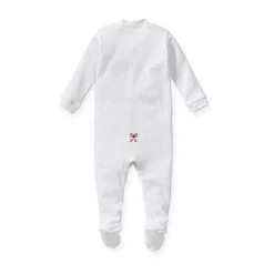 Embroidered Baby Footie | 11 21 Embroidered Baby Footie | 11 -Grocery Store embroidered baby footie 1 c