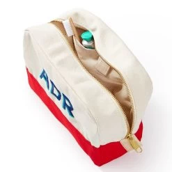 Embroidered Canvas Overnighter And Pouch Gift Set | 4 -Grocery Store embroidered canvas overnighter and pouch gift set c 2