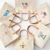 Embroidered Canvas Tote | 12 -Grocery Store embroidered canvas tote c