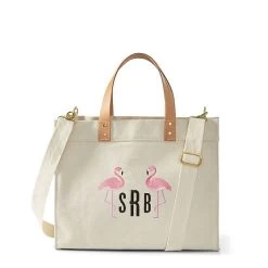 Embroidered Canvas Tote | 12 -Grocery Store embroidered canvas tote c 8