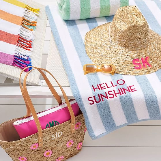 Cabana Stripe Beach Towel | 14 7 Cabana Stripe Beach Towel | 14 - Image 5