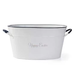 Enamelware Party Bucket | 1 -Grocery Store enamelware party bucket c 1