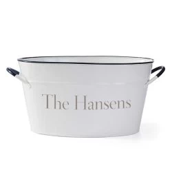 Enamelware Party Bucket | 1 -Grocery Store enamelware party bucket c 2