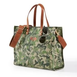 Essential Camo Canvas Tote And Crossbody Straps Set | 1 -Grocery Store essential camo canvas tote c 8