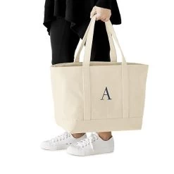 Essential Canvas Oversized Tote | 1 -Grocery Store essential canvas oversized tote c
