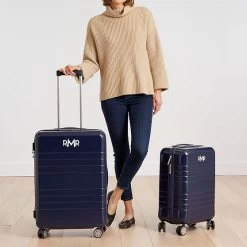 Essential Hardside Carry-On And Checked Luggage Set | 4 -Grocery Store essential hardside checked luggage c 3