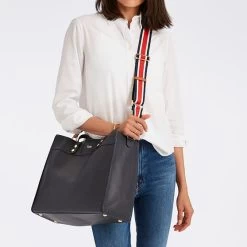 Essential Leather Tote | 7 -Grocery Store essential leather tote c 6