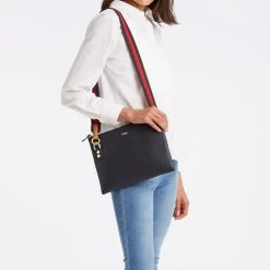 Essential Leather Zipper Crossbody | 4