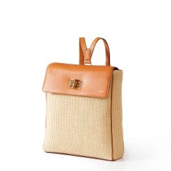 Essential Raffia Backpack | 1 -Grocery Store essential raffia backpack 2 c 1