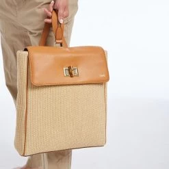 Essential Backpack | 2 -Grocery Store essential raffia backpack c 4