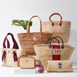 Ribbon Straw Beach Tote | 5 31 Ribbon Straw Beach Tote | 5 -Grocery Store essential raffia crossbody bag c