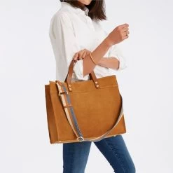 Essential Suede Tote | 4