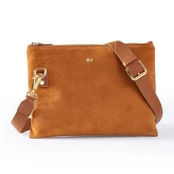 Essential Suede Zipper Crossbody | 3 -Grocery Store essential suede zipper crossbody c 6