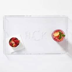 Etched Acrylic Serving Tray | 7 -Grocery Store etched acrylic serving tray c 2