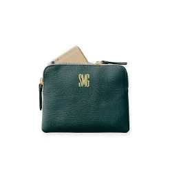 Everyday Italian Leather Mini Zipper Pouch, Foil Debossed | 5 -Grocery Store everyday italian leather mini zipper pouch foil debossed c 4