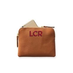 Everyday Italian Leather Mini Zipper Pouch, Printed | 4 -Grocery Store everyday italian leather mini zipper pouch printed c 3