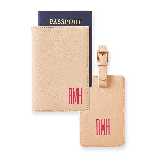 Fillmore Vegan Leather Luggage Tag And Passport Case, Foil Debossed | 8 11 Fillmore Vegan Leather Luggage Tag And Passport Case, Foil Debossed | 8 - Image 9