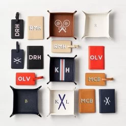 Fillmore Vegan Leather Luggage Tag, Printed | 8 -Grocery Store fillmore vegan leather luggage tag and passport case print 1 c 4