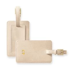 Fillmore Vegan Leather Luggage Tag, Foil Debossed | 8 -Grocery Store fillmore vegan leather luggage tag foil debossed c 7