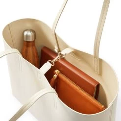 Fillmore Vegan Leather Tote | 5 -Grocery Store fillmore vegan leather tote c 2