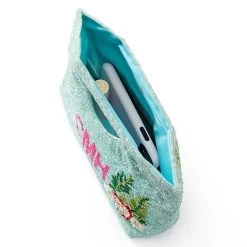 Flamingo Beaded Clutch | 1 -Grocery Store flamingo beaded clutch 1 c 1
