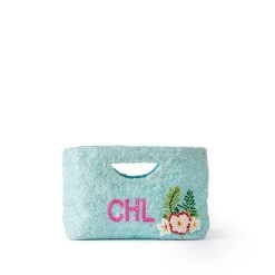 Flamingo Beaded Clutch | 1 -Grocery Store flamingo beaded clutch c 2