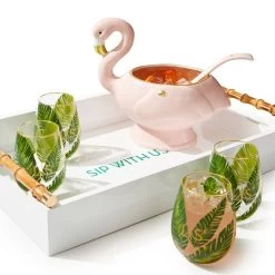 Flamingo Happy Hour Gift Set | 1