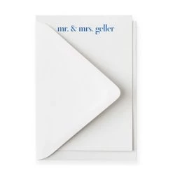 Foil Stamped Stationery | 3 -Grocery Store foil stamped stationery c 2