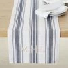 French Stripe Table Runner | 2 -Grocery Store french stripe table runner c