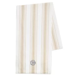 French Stripe Table Runner | 2 -Grocery Store french stripe table runner c 2