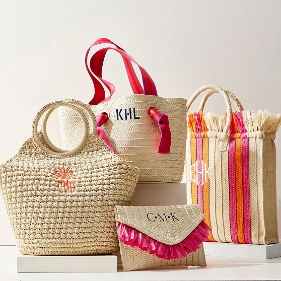 Ribbon Straw Beach Tote | 5 11 Ribbon Straw Beach Tote | 5 - Image 9