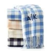 Gingham Throw Blanket | 1 -Grocery Store gingham throw blanket c