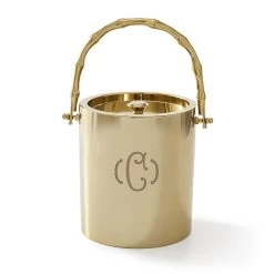 Gold Bamboo Ice Bucket | 1 8 Gold Bamboo Ice Bucket | 1 -Grocery Store gold bamboo ice bucket 1 c