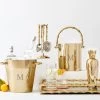Gold Bamboo Ice Bucket | 1