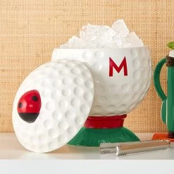 Golf Ball Ceramic Ice Bucket | 1 9 Golf Ball Ceramic Ice Bucket | 1 -Grocery Store golf ball ceramic ice bucket 1 c