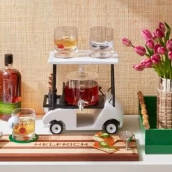 Golf Cart Decanter And Glasses Gift Set | 1