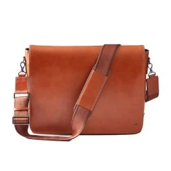 Graham Leather Messenger Bag | 2 -Grocery Store graham leather messenger bag c 3
