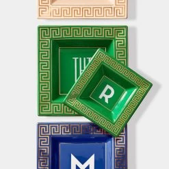 Greek Key Ceramic Catchall | 6 -Grocery Store greek key ceramic catchall c 3