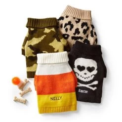 Halloween Knit Dog Sweater | 12