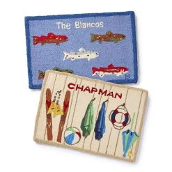 Hand Hooked Rug | 8 -Grocery Store hand hooked rug c 2