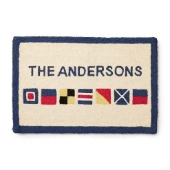 Hand Hooked Rug | 8 -Grocery Store hand hooked rug c